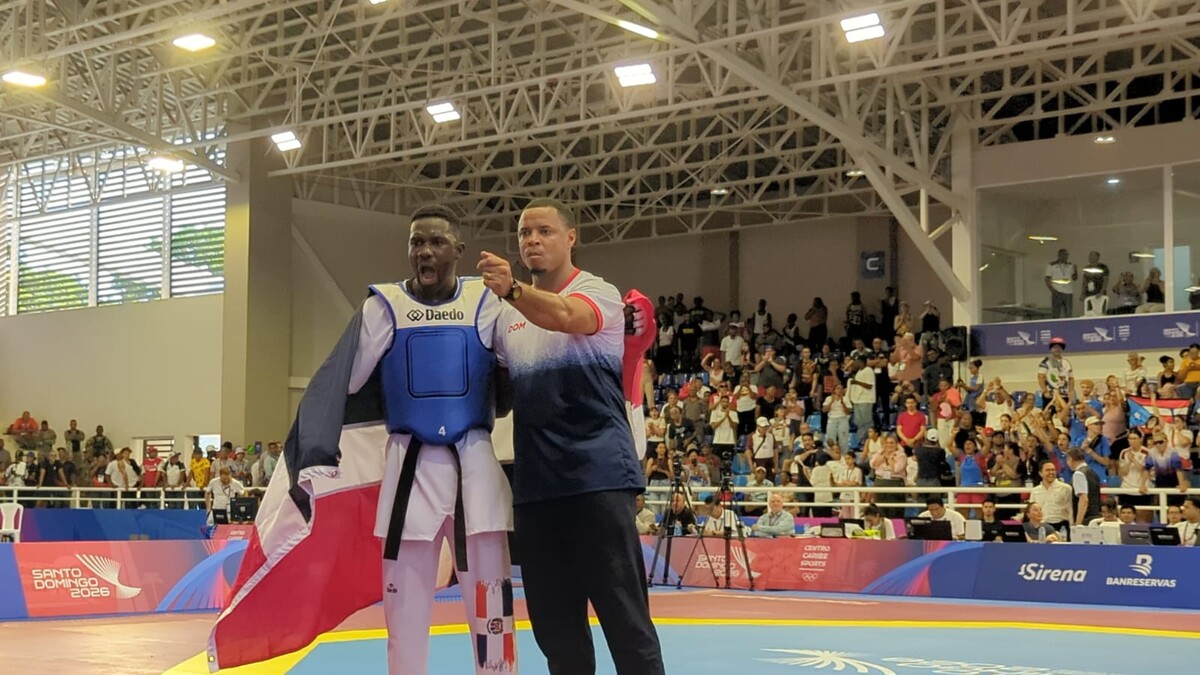 ¡Bernardo Pie gana oro! El dominicano se corona en taekwondo -74 kg