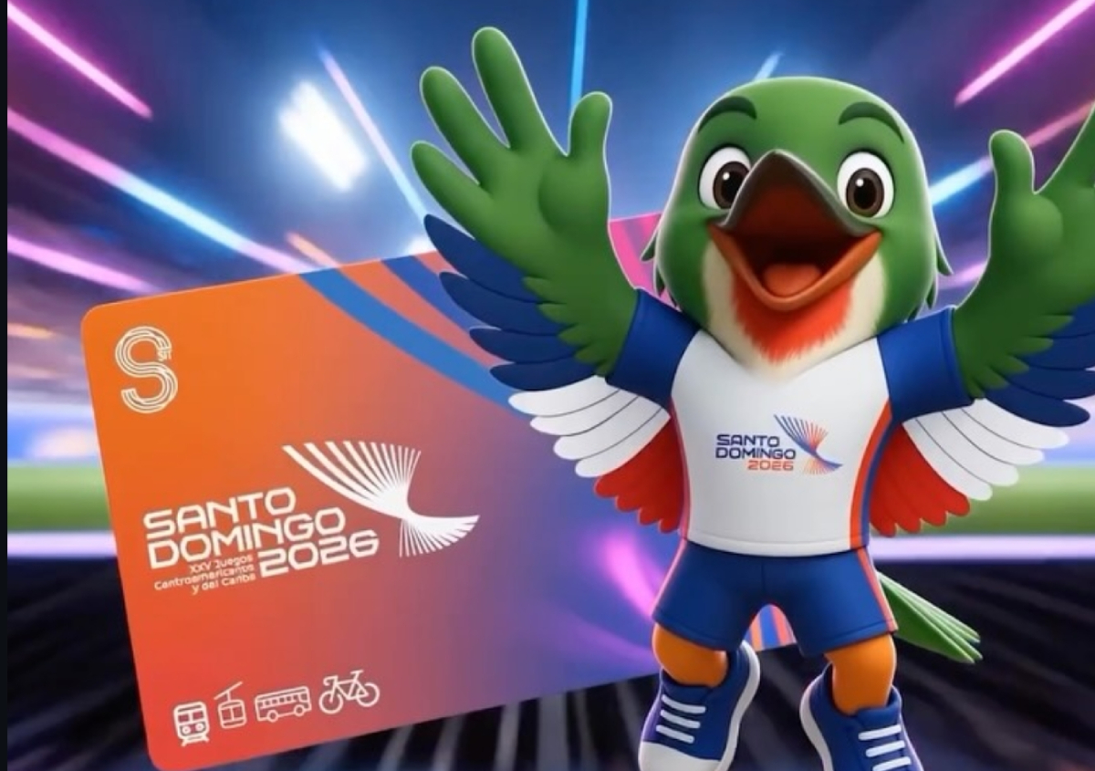 "El espíritu de los Juegos se mueve contigo": Metro de Santo Domingo lanza tarjeta con 14 viajes por RD$100