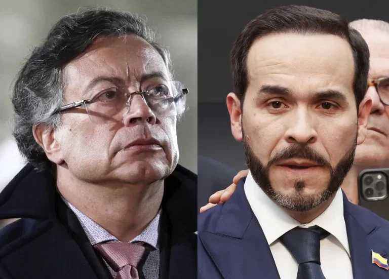 Colombia asiste a inusual cambio presidencial entre distanciados Petro y De la Espriella