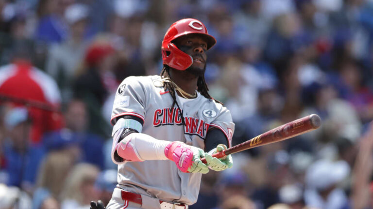 El dominicano Elly De La Cruz conectó jonrón en la victoria de los Rojos de Cincinnati ante el equipo de los Atléticos