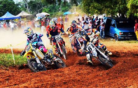 Celebrarán el próximo domingo una competencia internacional de motocross en la pista internaciona del Pino en La Vega
