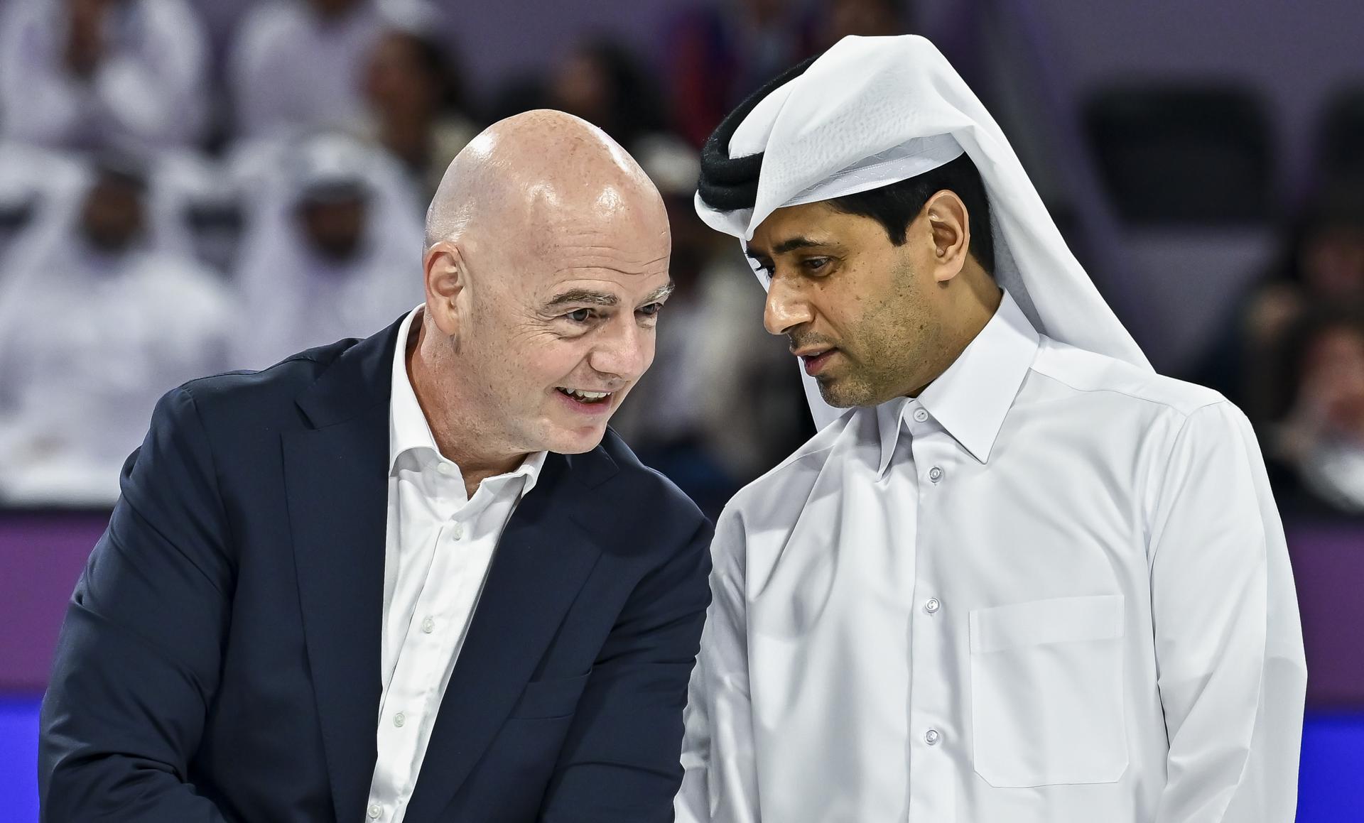 La Confederación Asiática de Fútbol y la Federación de Catar están enfrentadas por el apoyo a Gianni Infantino