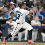 El dominicano Heriberto Hernández conectó su cuadragular 18 de la temporada en la victoria de los Marlins ante los Rojos de Cincinnati