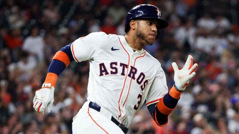 Jeremy Pena conectó un jonrón en la victoria de los Astros de Houston ante los Rancheros de Texas