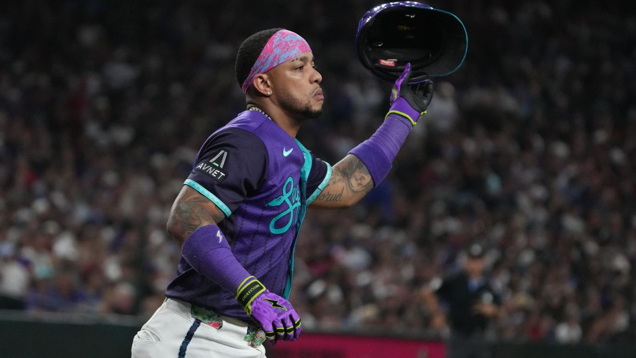Arizona Diamondbacks espera que Ketel Marte regrese el próximo 31 de agosto contra los  Phillies de Philadelphia