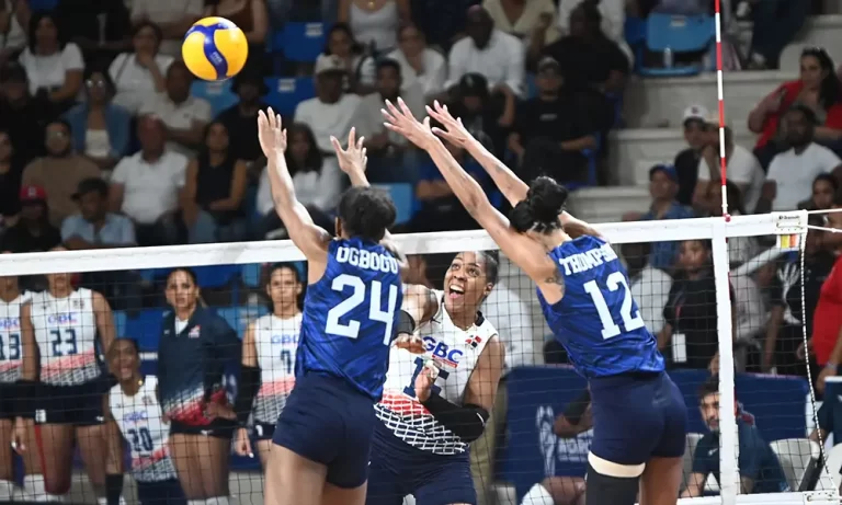 Estados Unidos se impuso 3-0 a la República Dominicana en el Campeonato Continental Norceca 2026 de Voleibol Femenino
