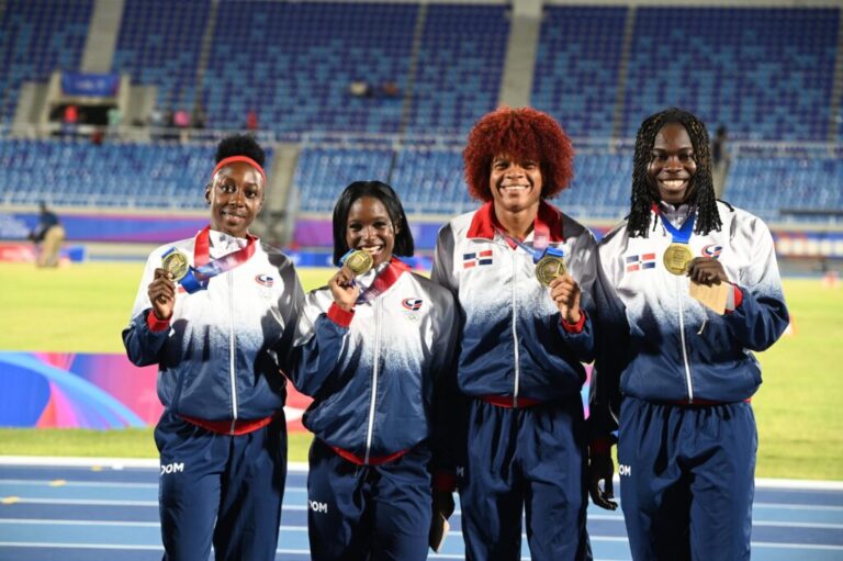 Mujeres atletas aportaron el 46 % de las medallas ganadas por RD en Santo Domingo 2026