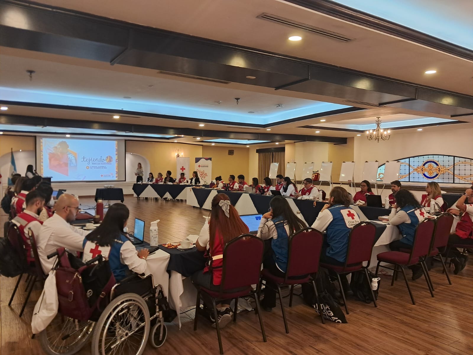 Cruz Roja Dominicana participa en encuentro regional sobre migración en Antigua, Guatemala