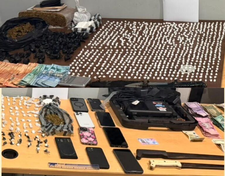 DINTEL ocupa más de 700 gramos de drogas y arresta a dos personas durante operativos contra el microtráfico en Jimaní