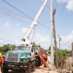 Edesur fortalece infraestructura eléctrica en Pedernales con construcción de redes y conversión de tensión