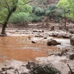 Inundación repentina deja un muerto y 15 personas sin localizar en el Gran Cañón