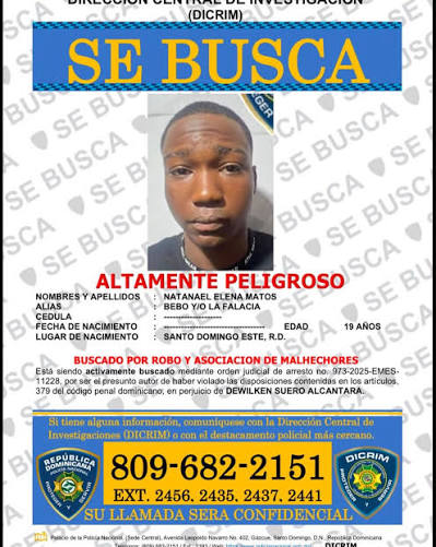 Muere "Bebo La Falacia" tras resultar herido durante operativo del Dicrim en SDE