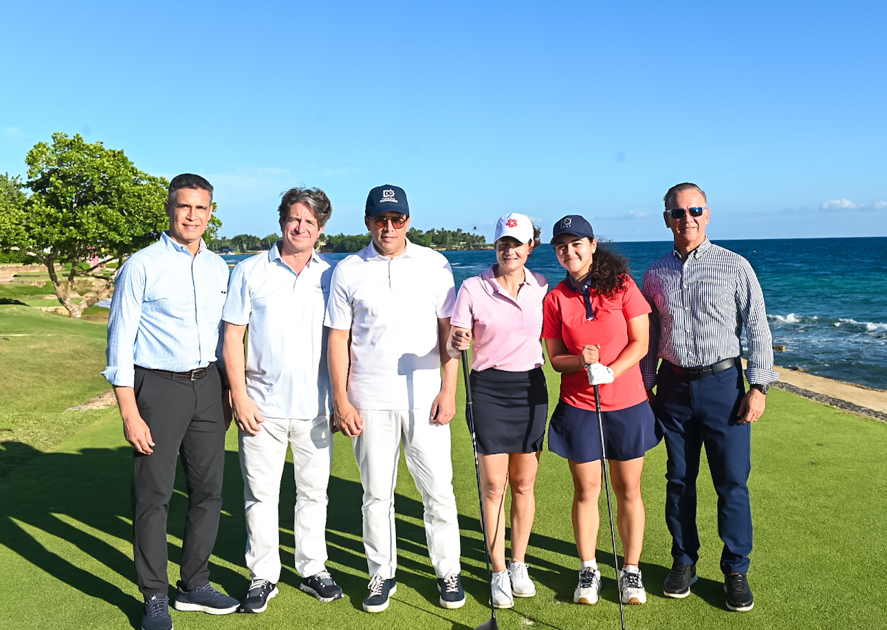 Lorena Ochoa juega por primera vez en campo de golf Diente de Perro, en Casa de Campo.