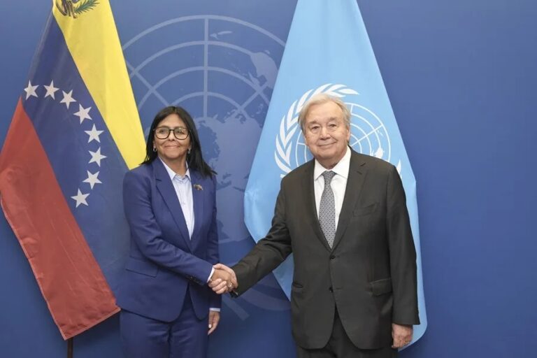 Trump se reúne este martes con la presidenta de Venezuela, al margen de asamblea de la ONU