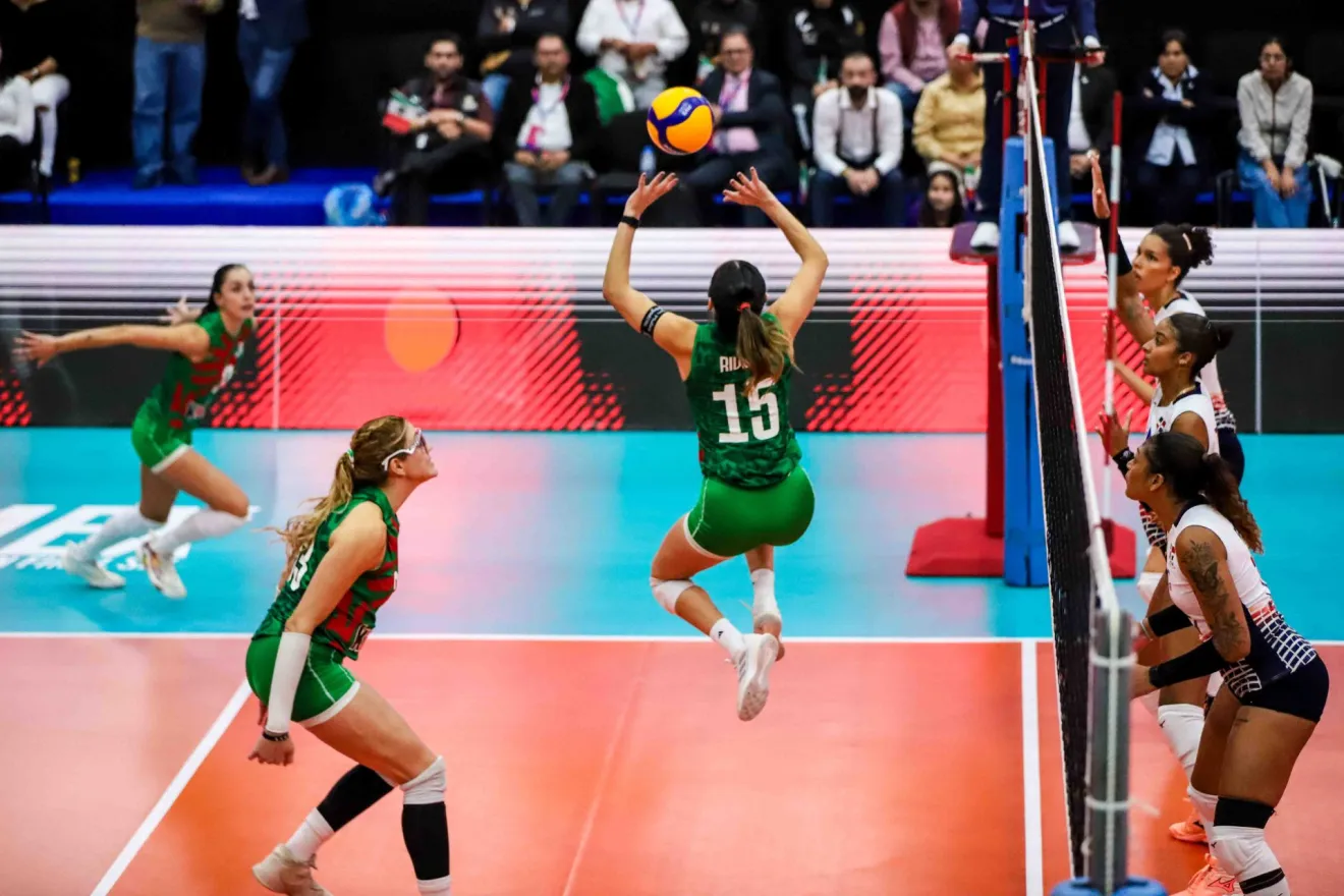 La selección de voleibol de México derrotó a la de República Dominicana en el inicio del Torneo Final Six Femenino Norceca 2026