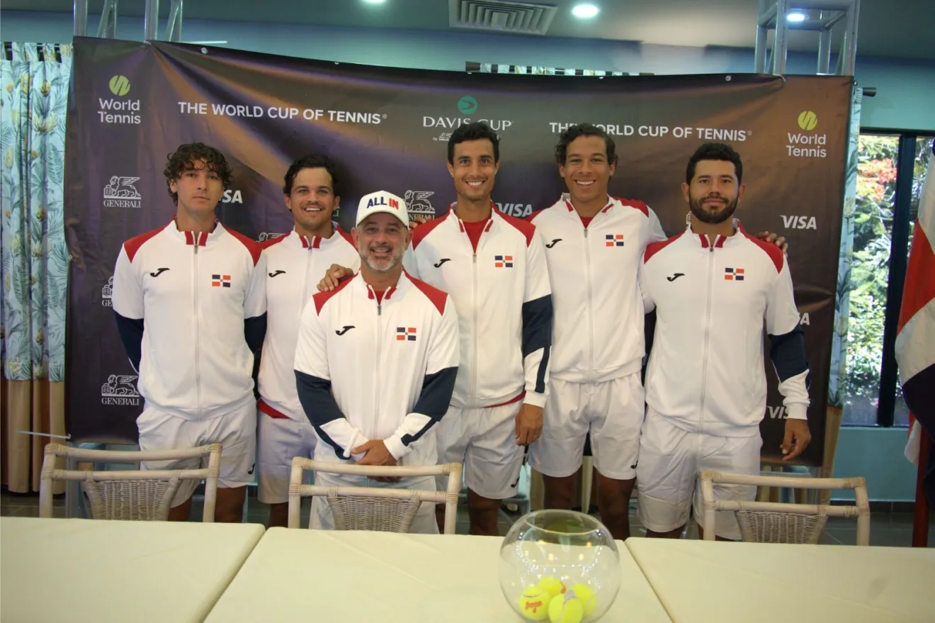 República Dominicana ya tiene definido su equipo que competirá en la Copa Davis de Tenis ante Egipto