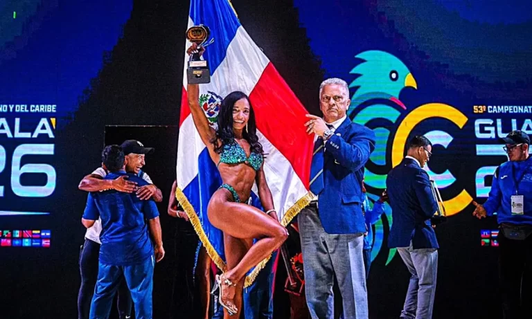 La dominicana Katherine Rodríguez, alcanzó los máximos honores del campeonato centroamericano y del Caribe de fisiculturismo y fitness