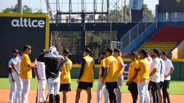 El conjunto de Las Águilas Cibaeñas abre su campo de entrenamientos este lunes por la mañana, en el estadio Cibao