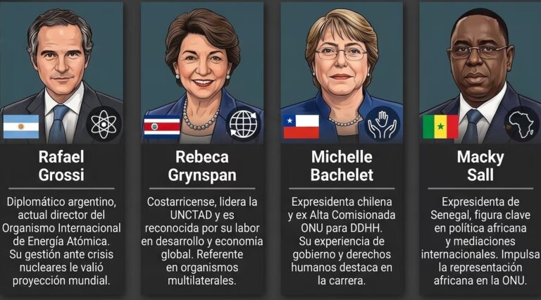Diferencias entre Estados Unidos y China podrían dificultar la elección del nuevo secretario general de Naciones Unidas
