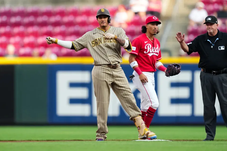 Manny Machado conectó cuatro hits en la victoria de los Padres de San Diego ante los Rojos de Cincinnati