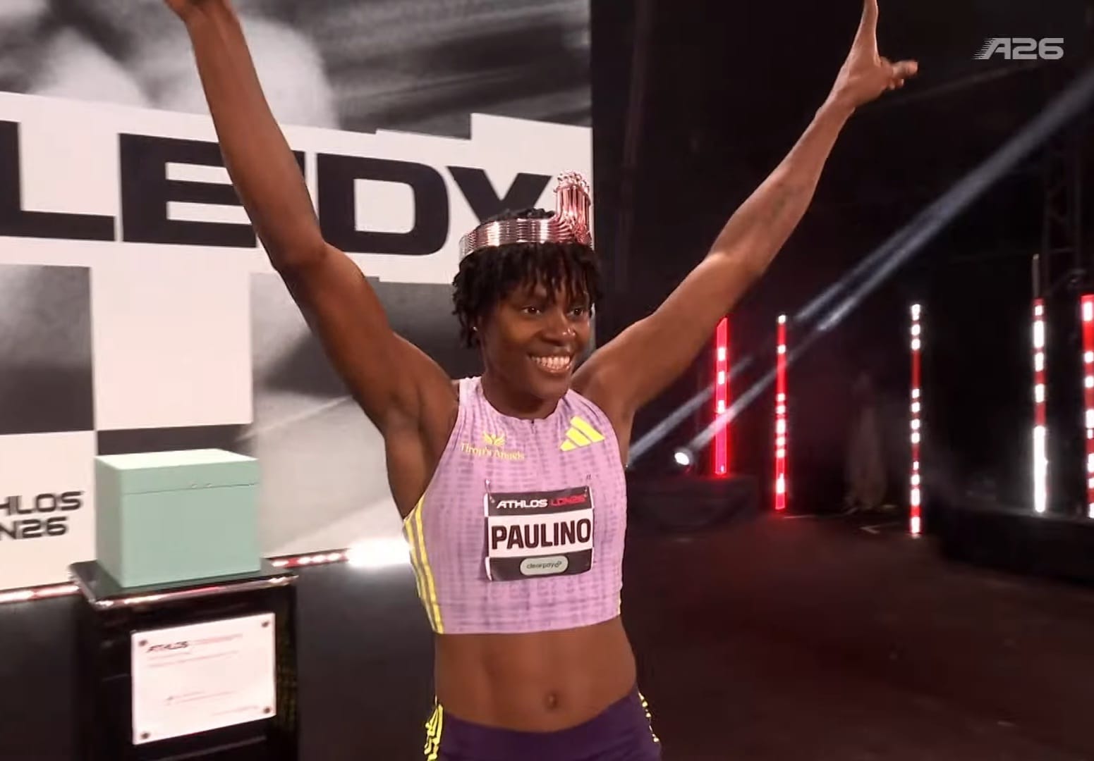 La velocista dominicana Marileidy Paulino acumuló mas de 375, 000 dólares durante el año luego de ganar varias competencias