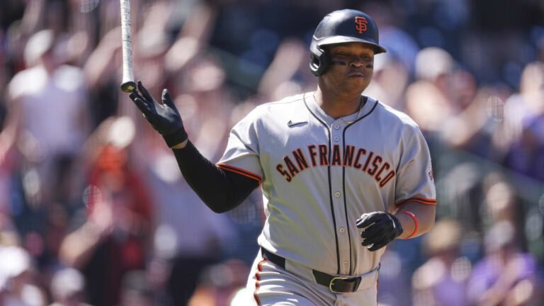 El dominicano Rafael Devers de los Gigantes de San Francisco fue seleccionado como Jugador de la Semana de la Liga Nacional