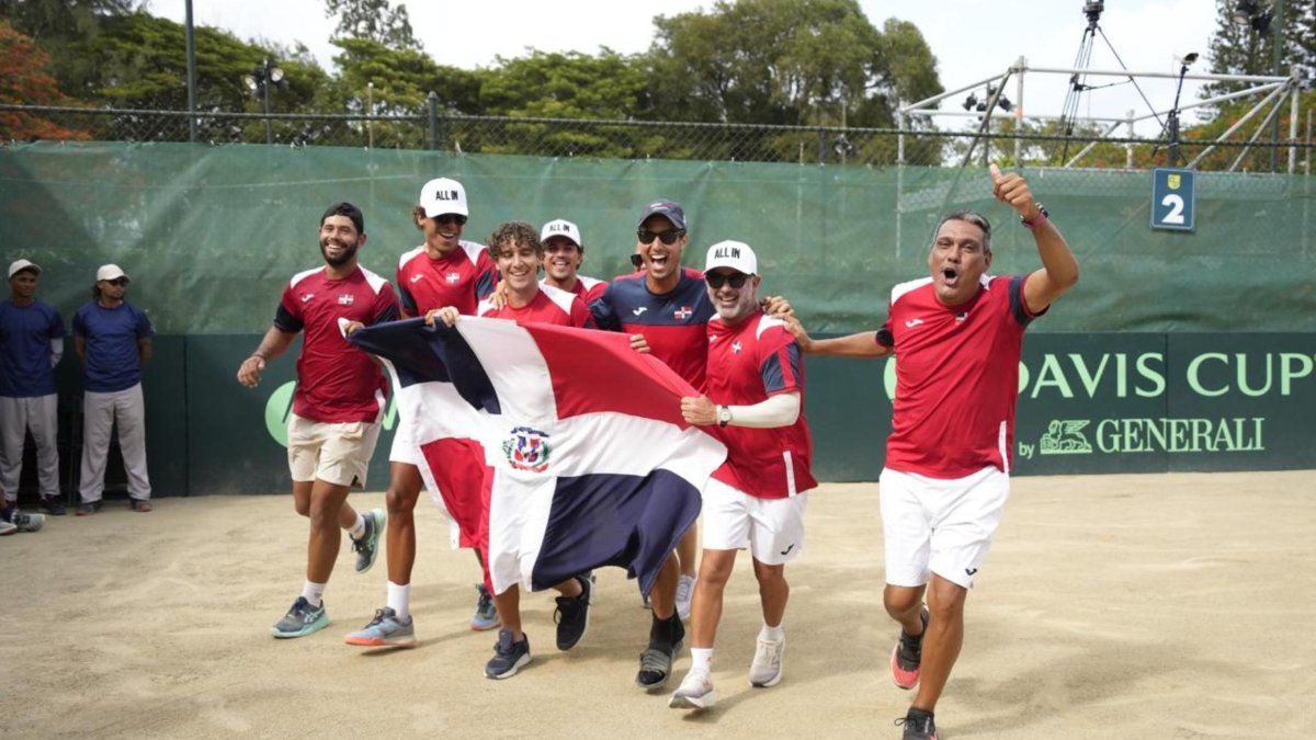 República Dominicana logró su ascenso al Grupo Mundial I de la Copa Davis de Tenis tras vencer a Egipto por 3-1