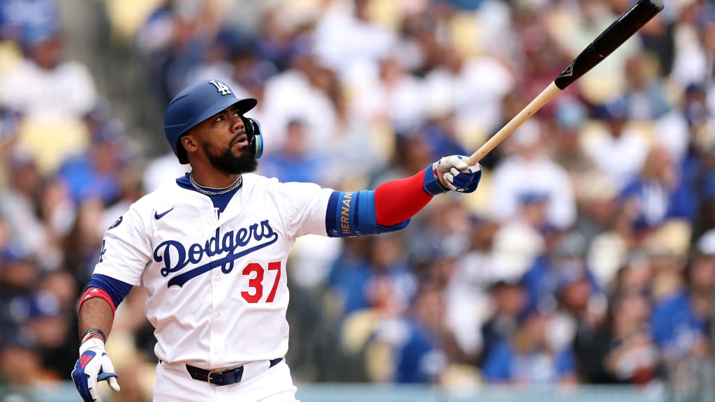 El dominicano Teóscar Hernández el batazo decisivo en la victoria de los Dodges Los Ángeles ante el conjunto de los Tigres de Detroit
