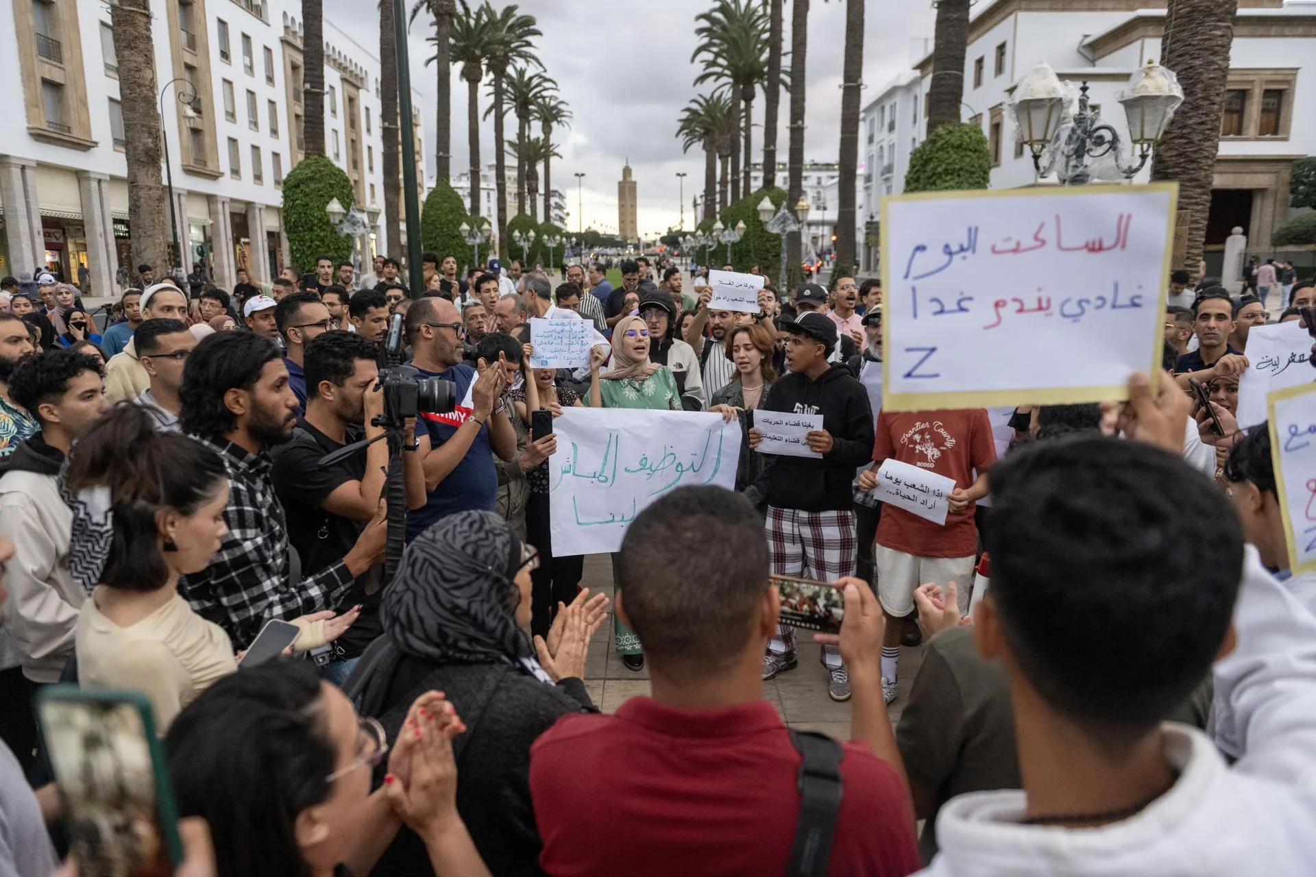 Una ONG denuncia «ensañamiento» contra los menores del movimiento GENZ212 encarcelados en Marruecos