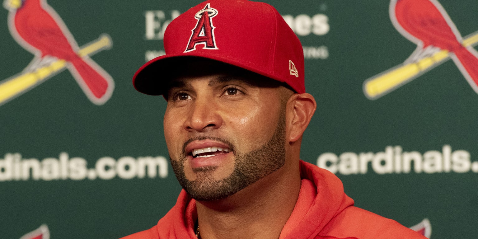 Albert Pujols revela las razones que influyeron en su decisión de no volver a ser mánager