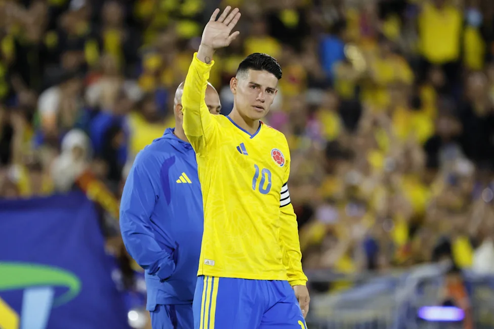 James Rodríguez anuncia su retiro de la selección de Colombia