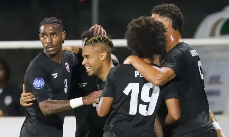 La selección dominicana de fútbol derrotó a la de Nicaragua 3 goles por 2 en partido correspondiente a la Liga A de Naciones