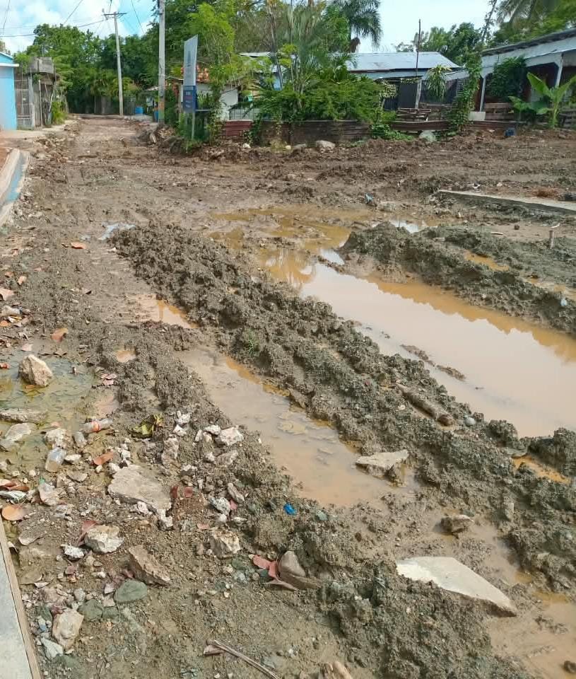 Residentes del sector José Francisco Peña Gómez, Pedro Brand demandan terminación de calle Primera