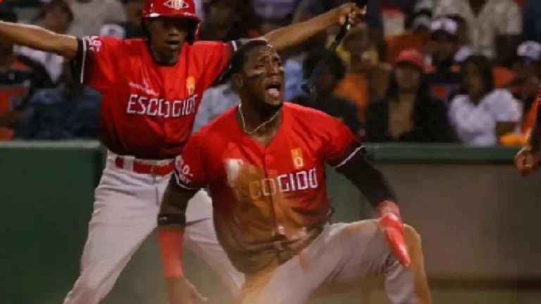 Los Leones del Escogido derrotaron a los Toros del Este en un partido de muchas carreras y que fue celebrado en el estadio Francisco Micheli de La Romana
