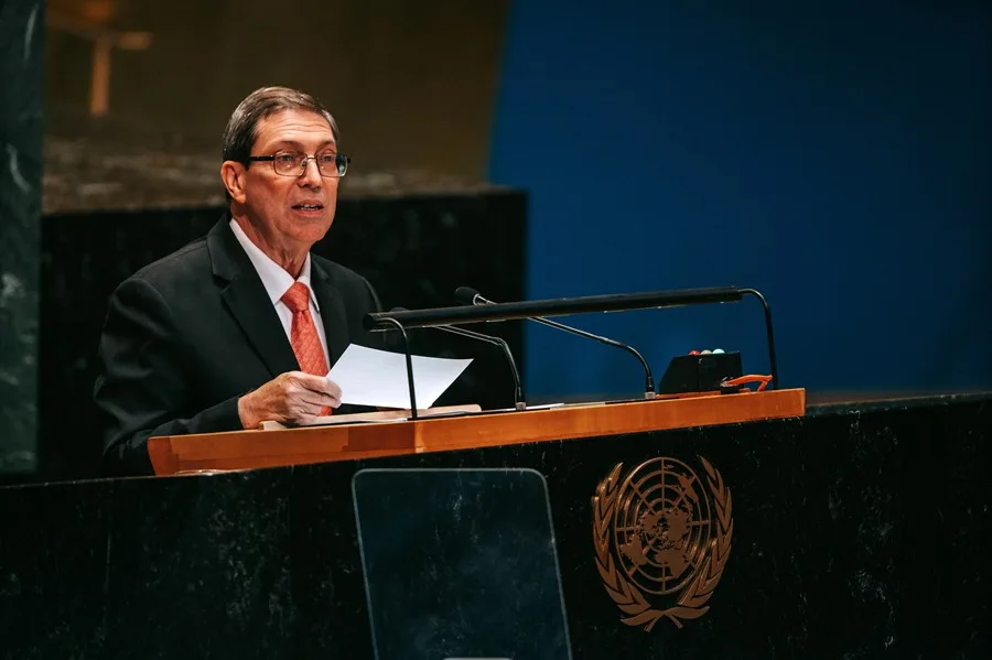 El canciller de Cuba y el embajador de EE.UU. ante la ONU discuten en medio de la sesión de la Asamblea General