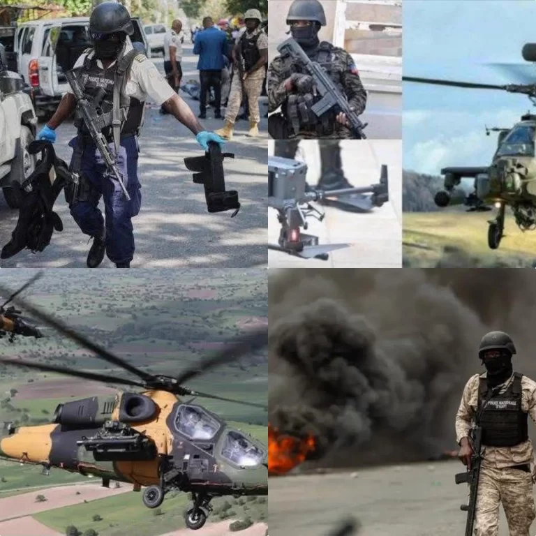 Videos muestran a pandilleros de 400 Mawozo y Talibán disparando contra helicópteros de la fuerza internacional en Haití