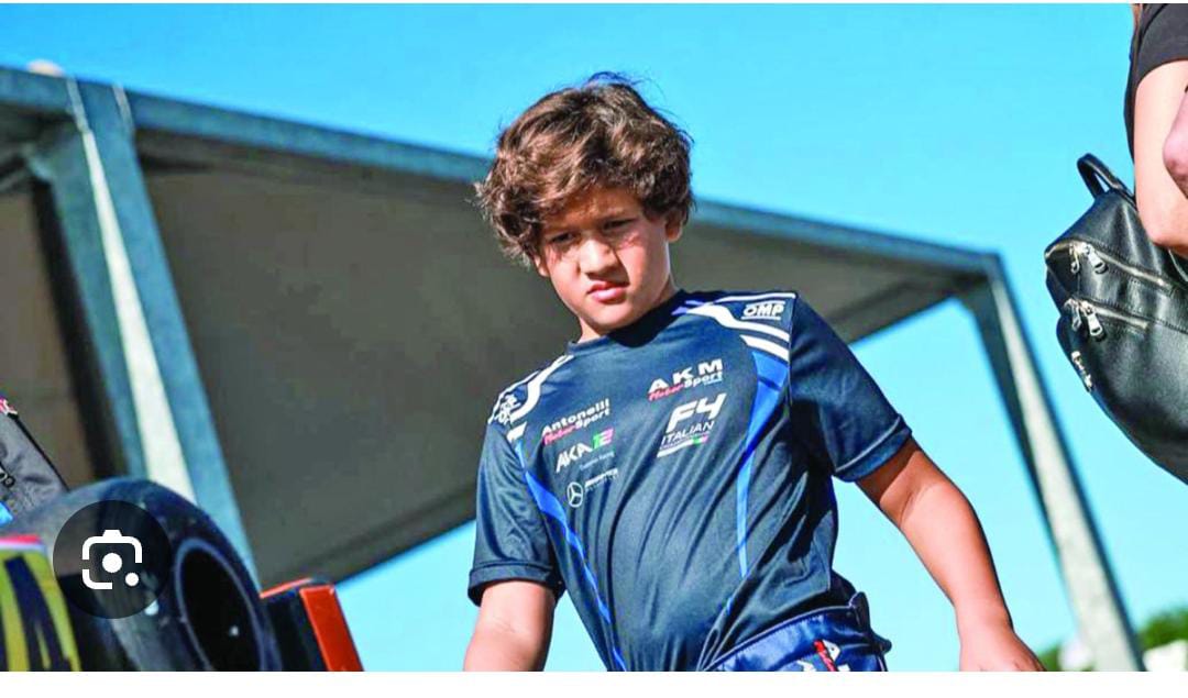 Con apenas 11 años, dominicano Alonso André González conquista el subcampeonato mundial de karting en Italia