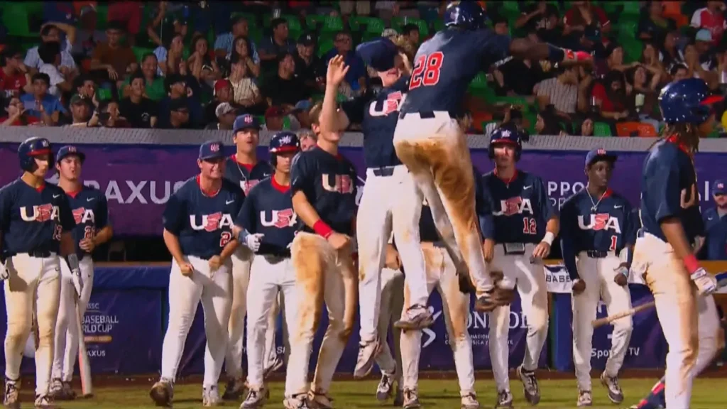 Estados Unidos derrotó a República Dominicana y ganó la medalla de oro en el Torneo U15 de Béisbol que fue celebrado en México