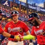 Los Bravos de Atlanta eliminaron a los Filis de Philadelphia y ahora se enfrnetarán al conjunto de los Dodgers de los Angeles
