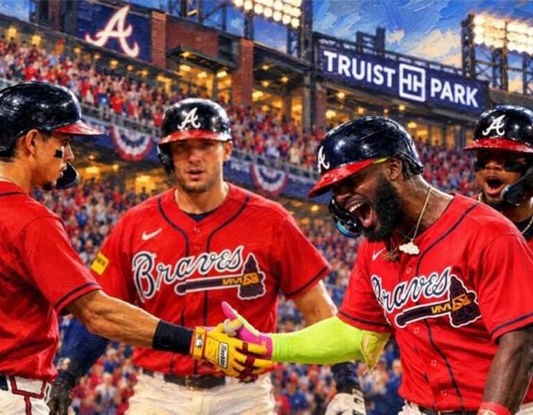 Los Bravos de Atlanta eliminaron a los Filis de Philadelphia y ahora se enfrnetarán al conjunto de los Dodgers de los Angeles