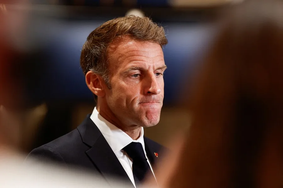 Macron acusa a Trump de manipular las revueltas francesas