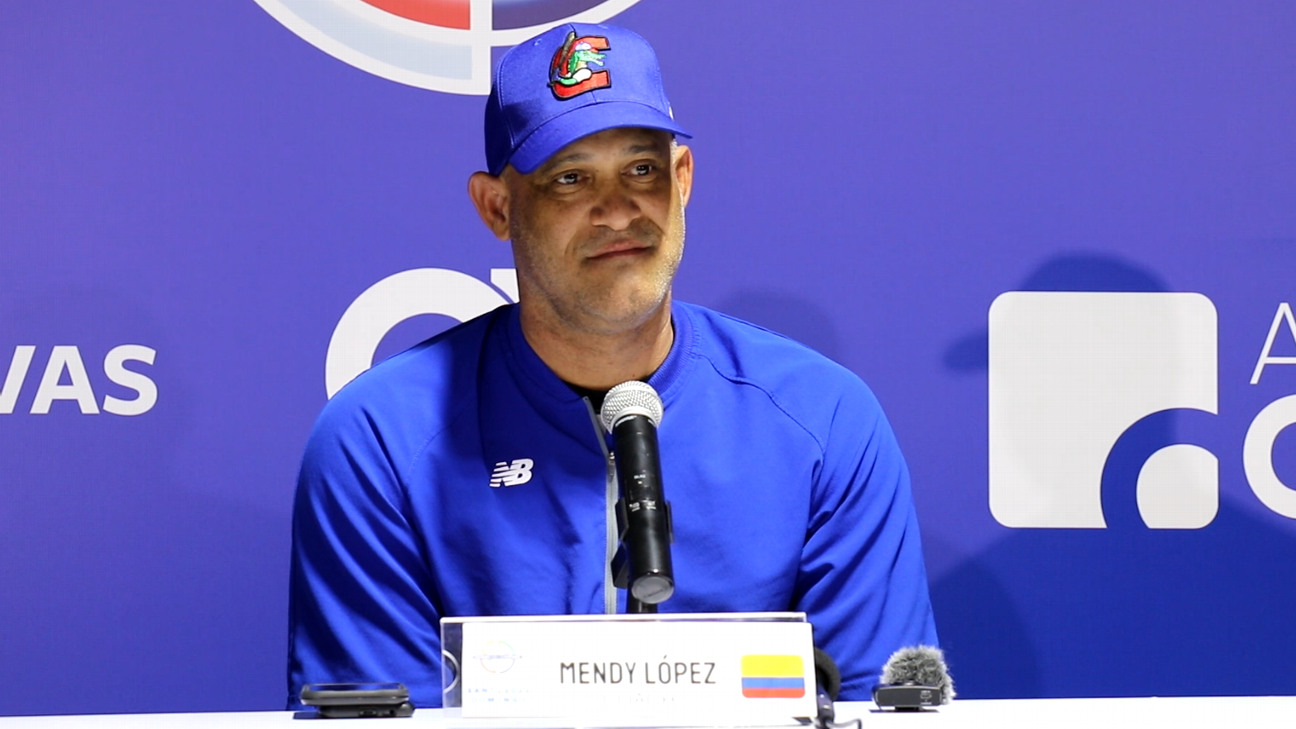 Mendy López fue presentando como dirigente del equipo dominicano de béisbol que competirá en el premundial U18, del 22 al 29 de este mes
