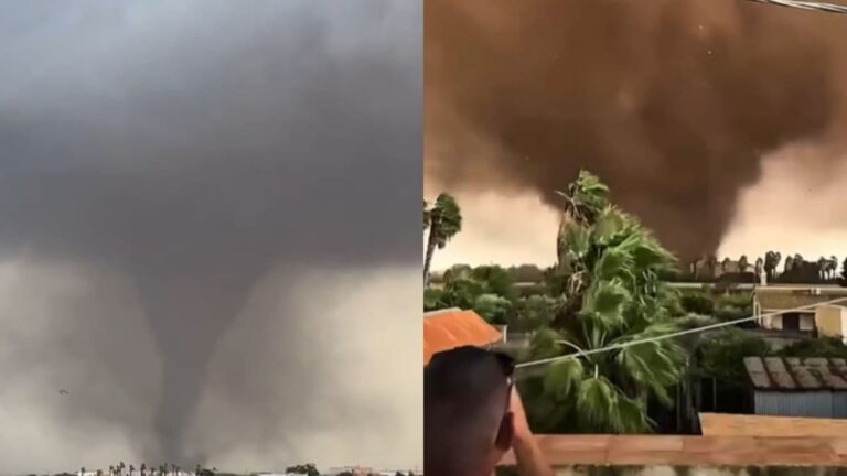 Un fuerte tornado golpea Marsala, en Sicilia, y deja daños en viviendas, una escuela y varios heridos, incluidos menores