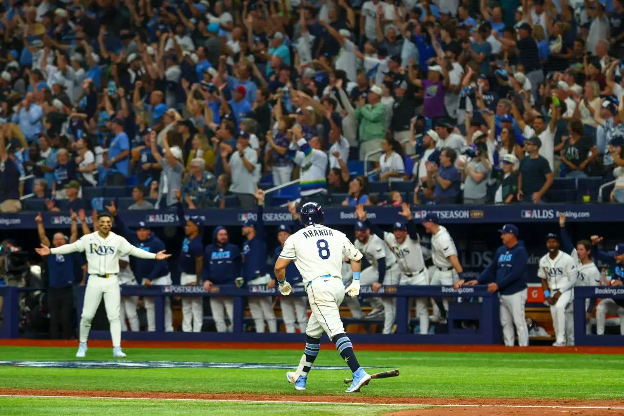 Tampa Bay derrotó al conjunto de los Yanquis de New York y se colocó a una victoria para avanzar a la Serie de Campeonato de la Liga Americana