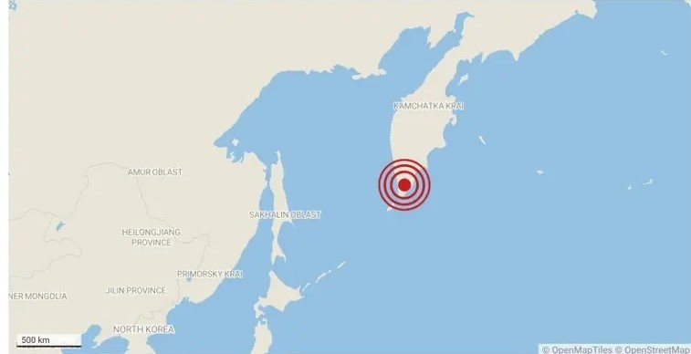 Terremoto de 6.9 sacude una región de Rusia, una de mayor intensidad sísmica del mundo