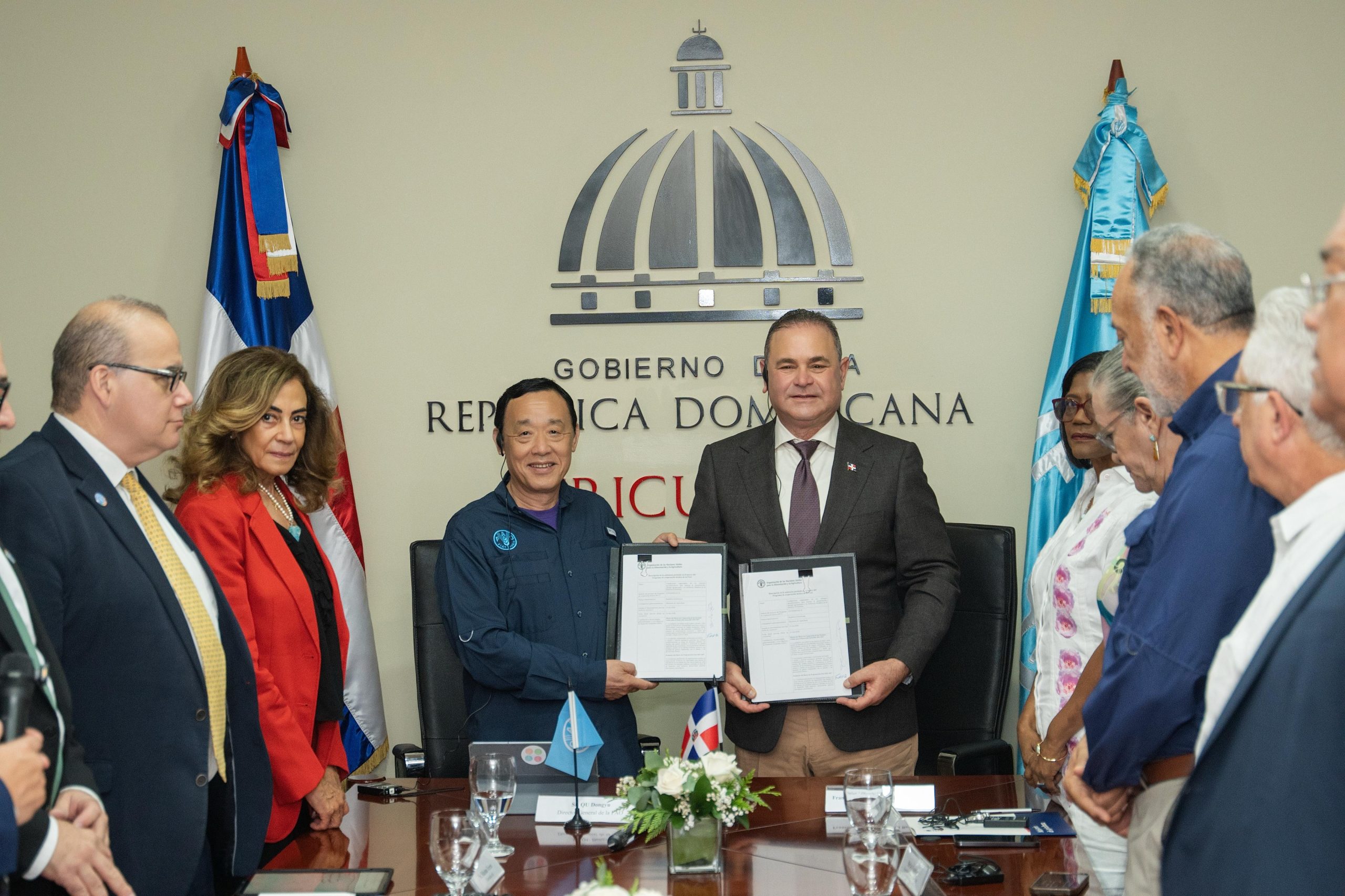 Agricultura y FAO firman acuerdo por US$480,000 para impulsar la mecanización, fortalecer la sanidad agropecuaria y la resiliencia climática
