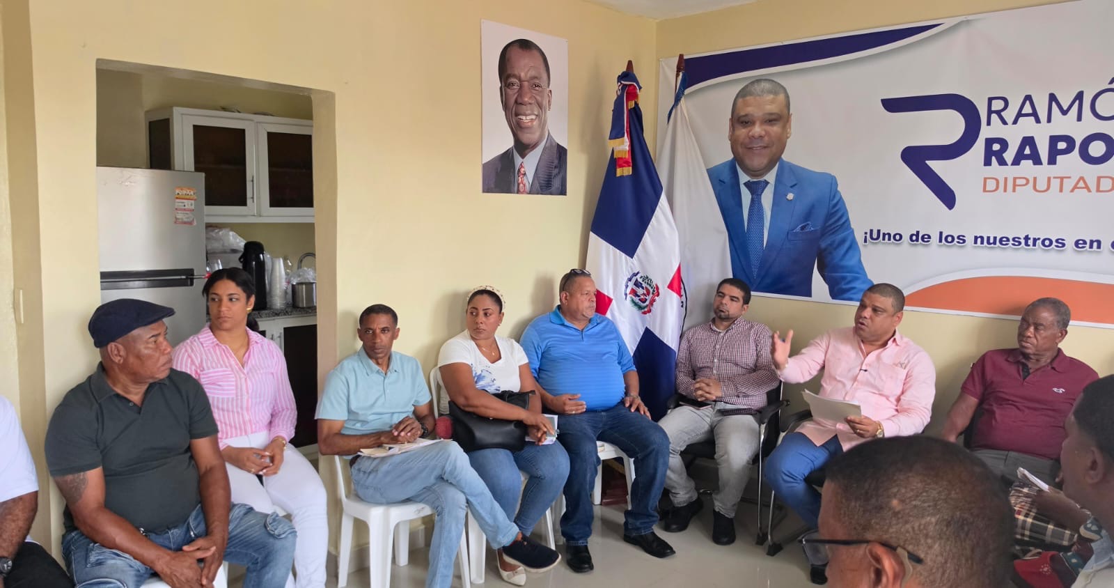 Diputado Ramón Raposo consolida liderazgo en Santo Domingo Norte con encuentros focalizados con líderes sociales y comunitarios
