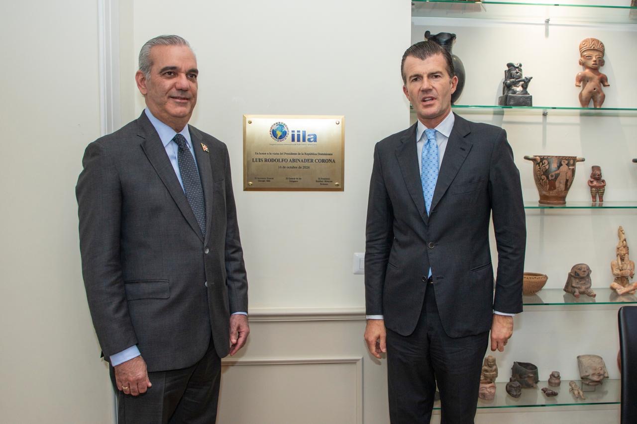 Secretario general del IILA, Giorgio Silli, destaca el papel del presidente Abinader en el fortalecimiento de la cooperación entre Italia y República Dominicana