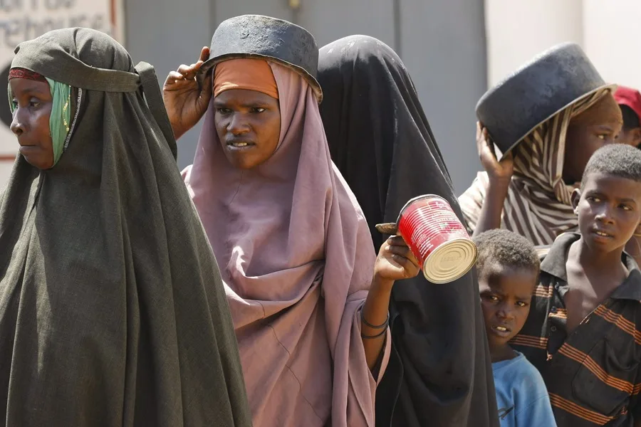 ONU: Casi 41 millones de personas sufren altos niveles de hambre en África oriental